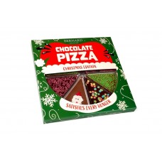 Christmas Chocolate  Pizza